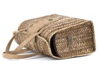 Bolso maletín CAPRICE de palma camel grande